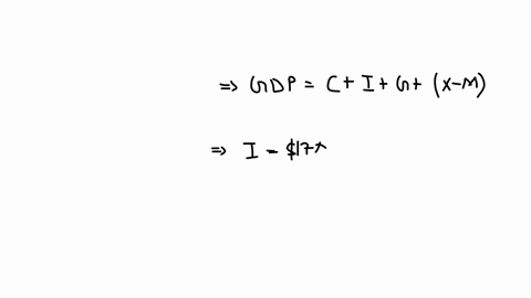 6-if-investments-equal-17m-exports-equal-24-imports-equal-53m-government-spending-equals-15m-and-the-gdp-amount-equals-105m-what-is-the-consumption-total