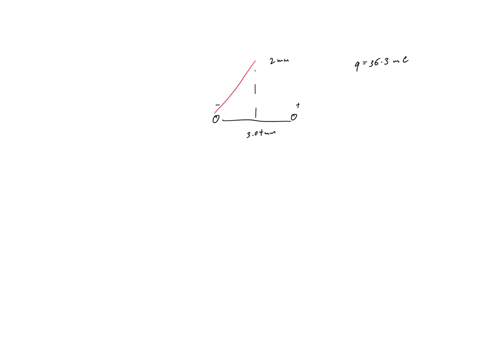 the-figure-below-shows-a-dipole-if-the-positive-particle-has-a-charge-of-363-mc-and-the-particles-are-304-mm-apart-what-is-the-electric-field-at-point-a-located-200-mm-above-the-dipoles-midp-76315