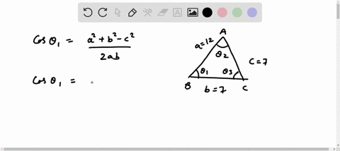 find-all-interior-angles-of-the-triangle-with-sides-a-12-b-7-and-c-7round-to-the-nearest-degree-points-72358