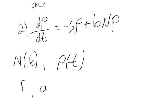 write-the-form-of-the-predator-prey-model-and-discrete-logistic-map-define-every-parameter-and-variable