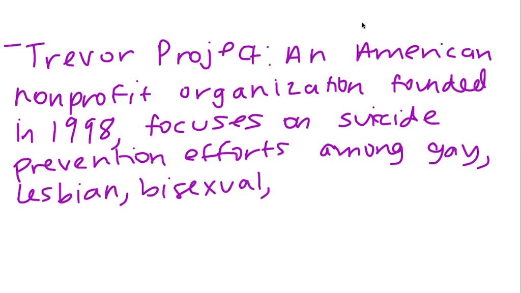 solved-what-is-trevor-project