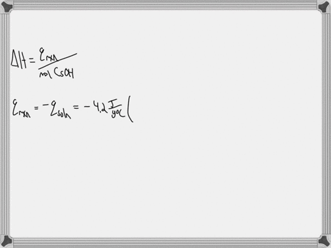 assume-you-mix-1000-ml-of-200-m-csoh-with-500-ml-0f-0400-m-hcl-in-a-coffee-cup-calorimeter-a-reaction-occurs-the-temperature-of-both-solutions-before-mixing-was-2250-c-and-it-rises-to-2428-c-99973