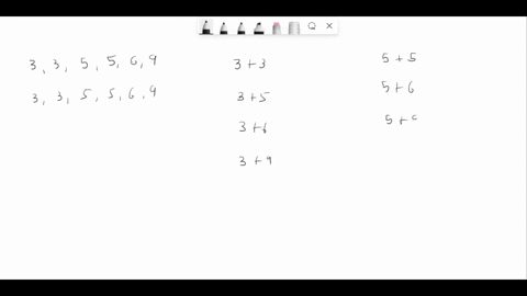 an-unusual-die-has-the-number-33556-and-9-on-its-six-faces-two-of-these-dice-are-added-how-many-different-sums-are-possible-20224