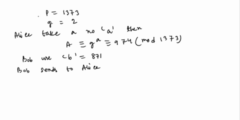 alice-and-bob-agree-to-use-the-prime-and-the-base-for-diffie-hellman-key-exchange-alice-sends-bob-the-value-bob-asks-your-assistance-so-you-tell-him-to-use-the-secret-exponent-what-value-sho-08958