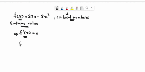 find-the-critical-numbers-of-the-function-enter-your-answers-as-a-comma-separated-list-if-an-answer-does-not-exist-enter-dne-fx-32x-8x2-x-41786