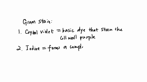list-the-reagents-needed-for-the-gram-stain-technique-in-their-order-of-use-and-explain-the-role-of-each-reagent-in-the-staining-process