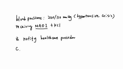 client-who-was-admitted-3-days-ago-for-a-bowel-obstruction-has-a-liter-of-lactated-ringers-with-potasslum-charide-kc-20-mey-infusing-the-client-has-been-recelving-selegling-for-depression-when-the-ell