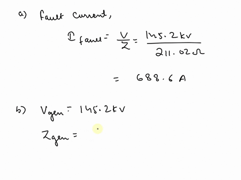 q2the-synchronous-generator-in-figure-is-operating-at-rated-mva-095-pf-lagging-and-5-above-rated-voltage-when-a-bolted-hree-phase-short-circuit-occurs-at-bus-calculate-the-per-unit-values-of-64386