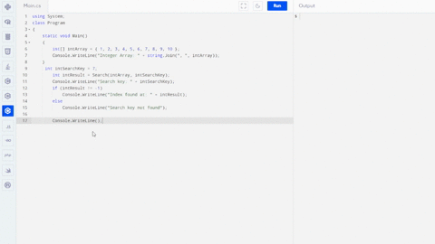 create-a-console-app-and-write-a-generic-method-search-int-search-t-dataarray-t-searchkey-that-searches-an-array-using-linear-search-algorithm-method-search-should-compare-the-search-key-wit-52129