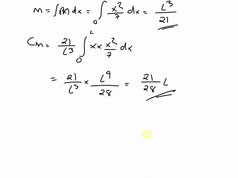 a-certain-thin-one-dimensional-rod-has-length-of-l-and-non-uniform-density-which-is-given-by-the-following-function-assume-x-0-corresponds-to-the-left-end-ofthe-rod-x2-px-q1-find-the-rod-cen-57695
