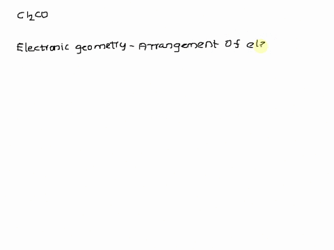 what-is-the-electronic-geometry-of-cl2co-64041