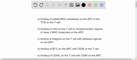 all-of-the-following-protein-protein-interactions-are-involved-in-activation-of-naive-helper-t-cells-by-antigen-presenting-cells-apcs-except-a-binding-of-peptide-mhc-complexes-on-the-apc-to-31586