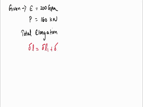clear-your-line-please-example-31an-automobile-component-shown-in-fig32-is-subjected-to-a-tensile-load-of-160-kn-150mm2-4100mm2-b-160kn-160kn-90mm-120mm-fig32-determine-the-total-elongation-22522