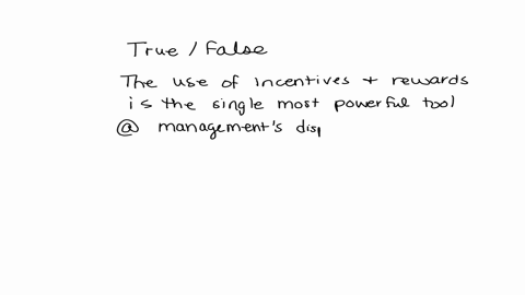 the-use-of-incentives-and-rewards-is-the-single-most-powerful-tool-at-managements-disposal-to-win-strong-employee-commitment-to-carrying-out-the-strategic-plan-true-or-false-explain-30728