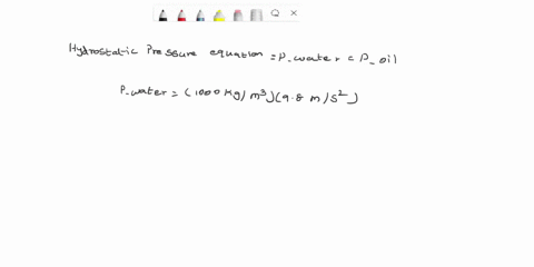 this-is-fluid-mechanics-problem-3-the-u-tube-manometer-shown-in-fig-2-has-two-fluids-water-and-oil-sg080-if-h10-cm-find-the-height-difference-between-the-free-water-surface-and-the-free-oil-30501