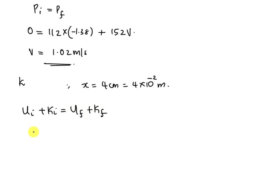 SOLVED: A child places a spring of negligible mass between two toy cars ...