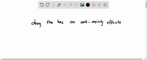 which-kind-of-drug-would-have-anti-anxiety-effects-a-nicotinic-agonist-b-anticholinergic-c-muscarinic-agonist-d-blocker-99114
