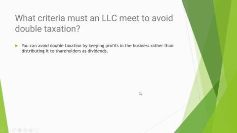 what-criteria-must-an-llc-meet-to-avoid-double-taxation-66202