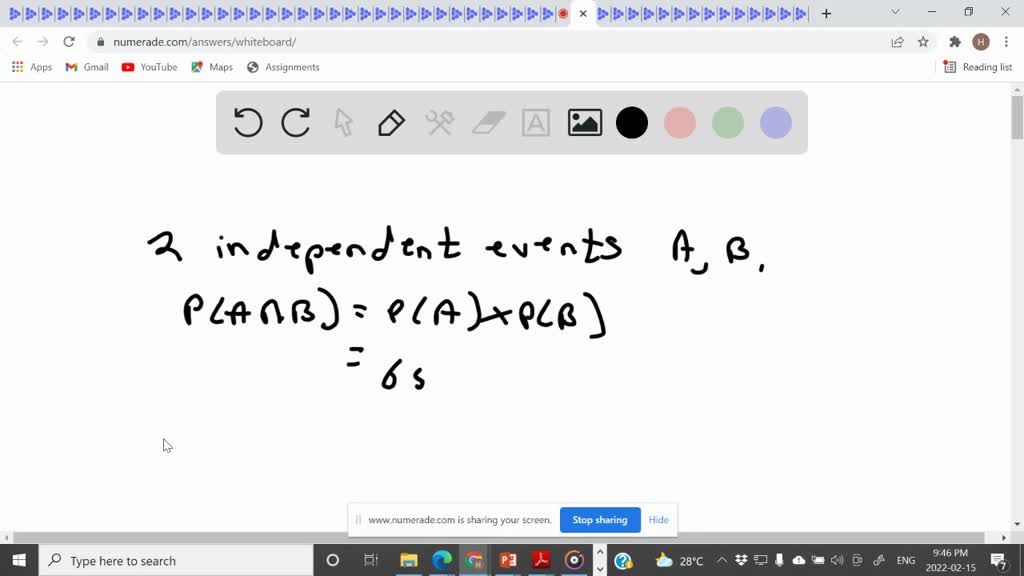 SOLVED: '6. Two Students A And B Are Both Registered For A Certain ...