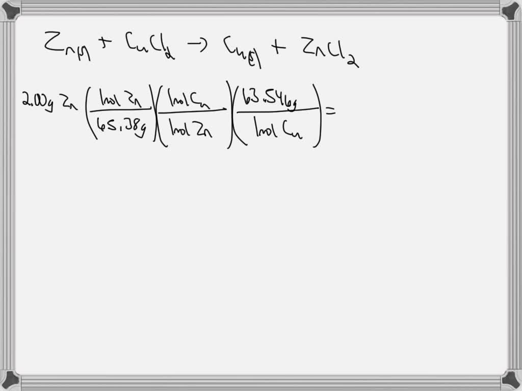 SOLVED A strip of zinc metal immersed in 207 mL of an aqueous solution