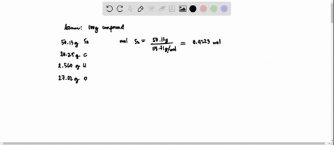 if-a-sample-is-made-up-of-5013-tin-2029-carbon-2560-hydrogen-and-2702-oxygen-what-is-the-empirical-formula-of-the-compound-hint-the-formula-should-contain-the-acetate-ion-which-will-affect-h-90917