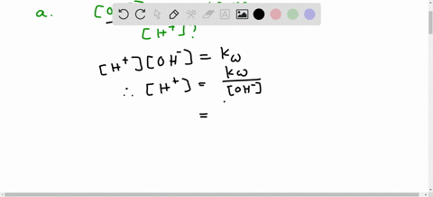 calculate-the-concentration-of-haq-in-a-a-solution-in-which-oh-is-0010-m-b-a-solution-in-which-oh-is-18-x-10-9m-note-in-this-problem-and-all-that-follow-we-assume-unless-stated-otherwise-tha-52433