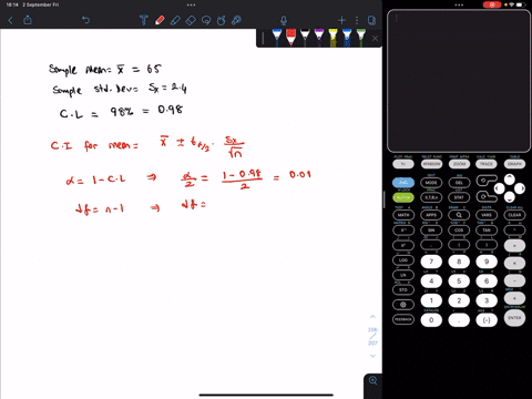 the-time-in-number-of-days-until-maturity-of-a-tomato-plant-is-normally-distributed-with-mean-mu-and-standard-deviation-of-24-we-select-a-simple-random-sample-of-four-plants-and-measure-the-98068