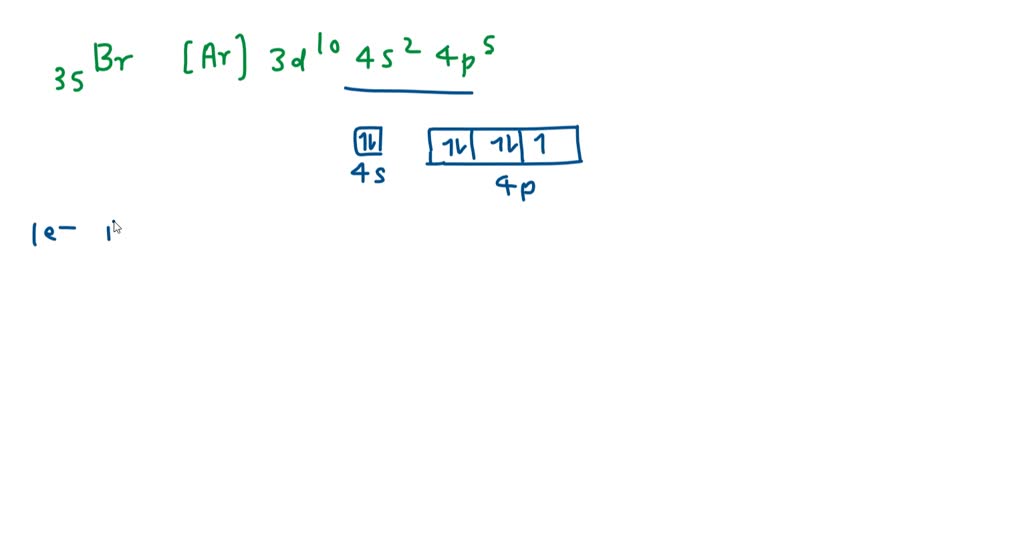 SOLVED How many core electrons does a bromine atom have? 28 0 7 8 17 10