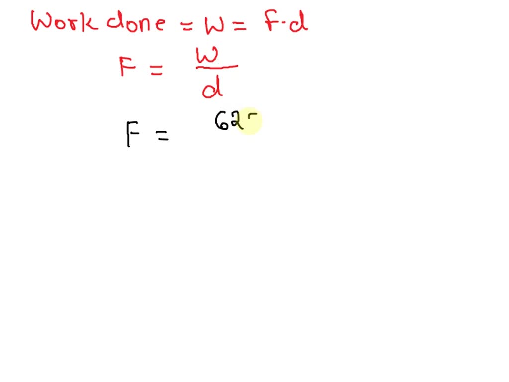 SOLVED . A crane does 62,500 joules of work to lift a boulder a