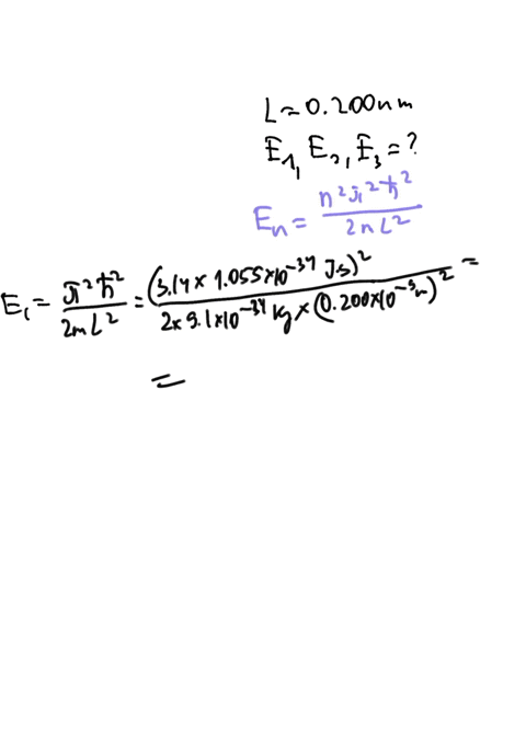 a-an-electron-is-confined-between-two-impenetrable-walls-0200-nm-apart-determine-the-energy-levels-for-the-states-n-1-2-and-3-64467