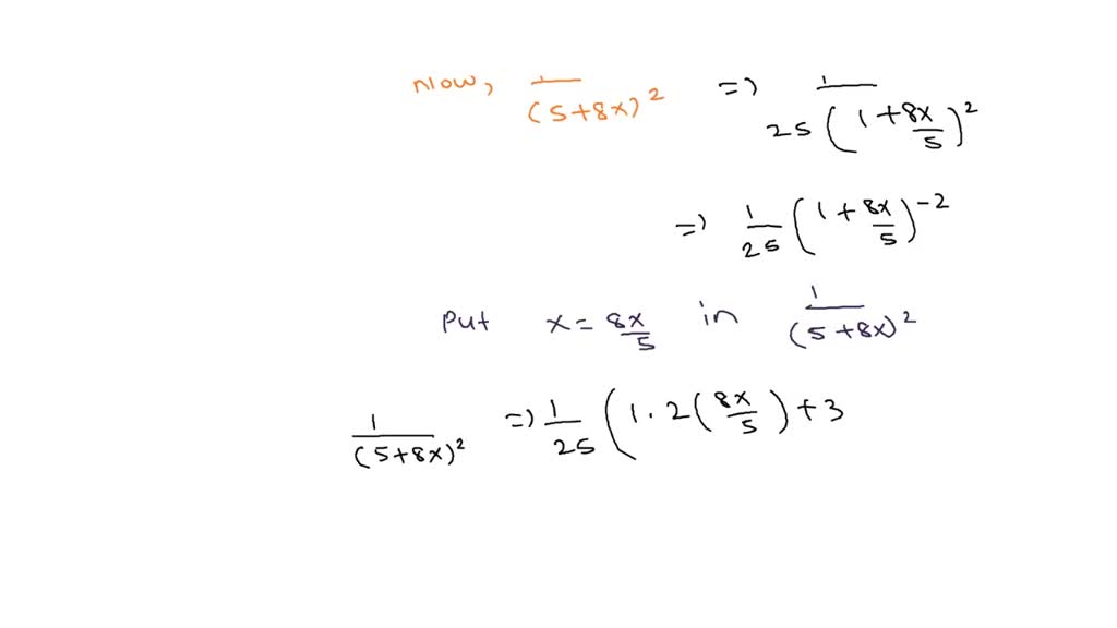 SOLVED: Use properties of power series, substitution, and factoring to ...