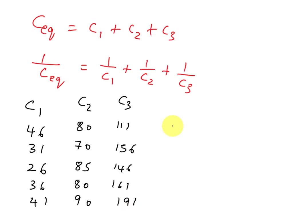 VIDEO solution: Title: Series and Parallel Capacitor Combination The ...