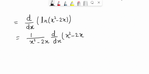 differentiate-f-and-find-the-domain-of-f-enter-the-domain-in-interval-notation-fx-lnx2-2x-72155