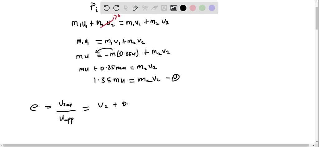 SOLVED: (II) A ball of mass m makes a head-on elastic collision with a ...