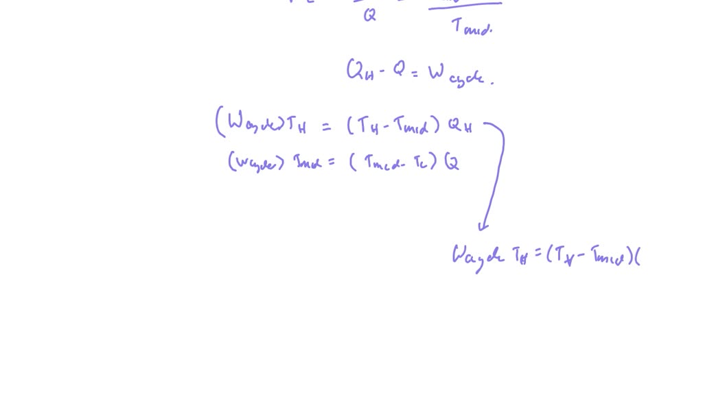 SOLVED: As shown in the figure below, two reversible cycles arranged in ...