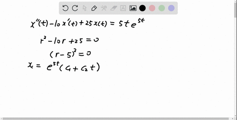 find-particular-solution-to-the-differential-equation-using-the-method-of-undetermined-coefficients-xt-10x-t-25xt-st-e-a-solution-is-xp-t-12791