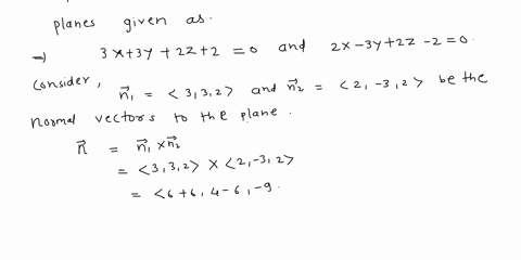 find-a-set-of-scalar-parametric-equations-for-the-line-formed-by-the-two-intersecting-planes-3x3y2z20-2x3y2z20-95312