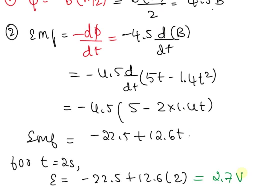 SOLVED: A square wire loop with 0.00 m sides is perpendicular to a ...