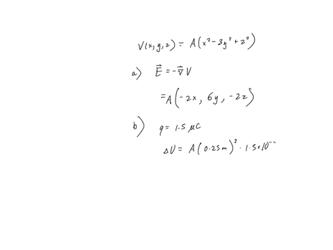 the-electric-potential-v-in-a-region-of-space-is-given-by-vx-y-zaleftx2-3-y2z2right-where-a-is-a-c-2-40393