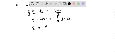 an-insulating-hollow-sphere-has-inner-radius-a-and-outer-radius-b-within-the-insulating-material-the-volume-charge-density-is-given-by-rrwhere-is-a-positive-constant-part-a-what-is-the-magni-26193