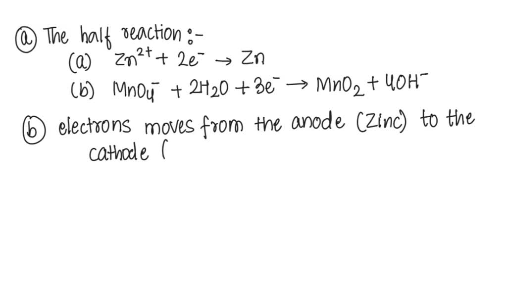 SOLVED Build a voltaic cell with one beaker containing potassium