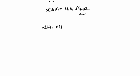 normaland-geodesic-curvature-take-the-elliptic-paraboloid-given-by-uv-u-v-u23v-uv-r-now-consider-the-curve-ut-t2-vt-t-ad-its-image-under-on-this-surface-at-the-point-where-t-1-calculate-the-95371
