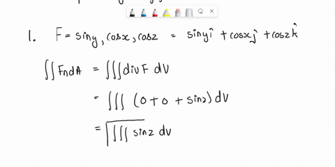 evaluate-the-surface-integral-fn-da-by-the-divergence-theorem-show-the-details-13-f-sin-y-cos-x-cos-z-14-f-as-in-prob-13-s-the-surface-of-2-y2-9-0-z-2-09864