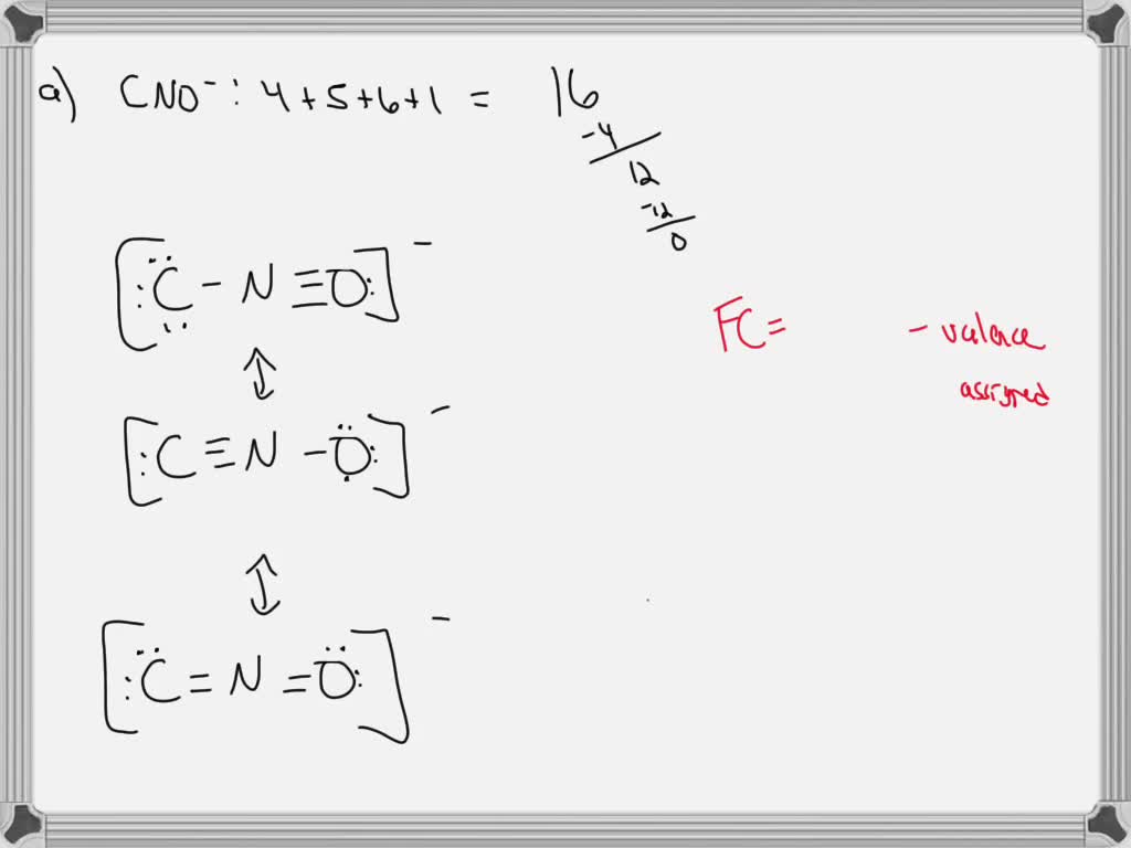 SOLVED Question 2 (6 points) Write all the valid Lewis structures