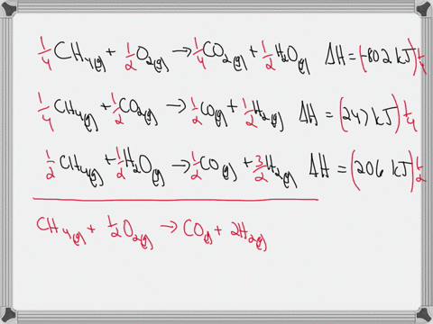calculate-h-for-the-reaction-ch4g-12-o2g-cog-2-h2g-given-the-following-data-equation-h-kj-ch4g-2-o2g-co2g-2-h2og-802-ch4g-co2g-2-cog-2-h2g-247-ch4g-h2og-cog-3-h2g-206-54437