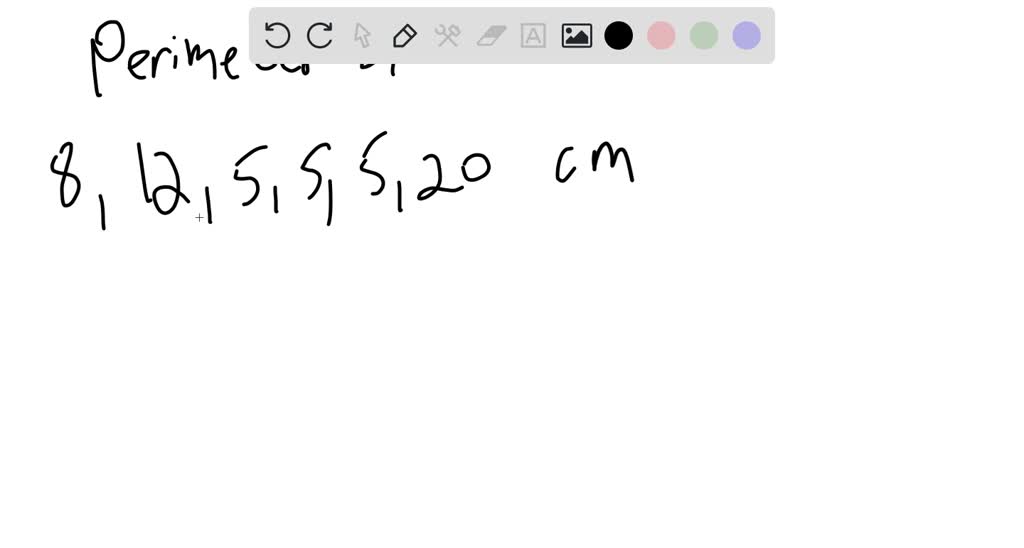 SOLVED: 'calculate the perimeter Lerus calculate the perimeter ofthe ...