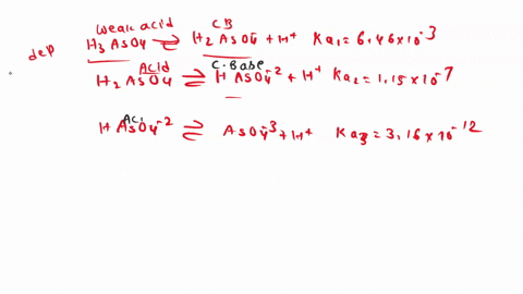 arsenic-acid-h3aso4-is-a-tri-protic-weak-acid-with-the-following-acid-dissociation-constants-646-x-10-3-115-x-10-7-and-316-x-10-12-respectively-based-upon-this-information-write-the-appropri-45825