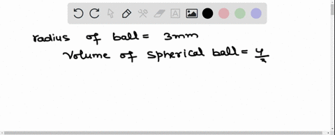 what-is-the-volume-of-a-ball-if-its-radius-is-3-mm-24239