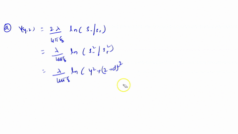 problem-39-a-uniform-line-charge-a-is-placed-on-an-infinite-straight-wire-a-distance-d-above-grounded-conducting-plane-let-s-say-the-wire-runs-parallel-to-the-x-axis-and-directly-above-it-an-58272