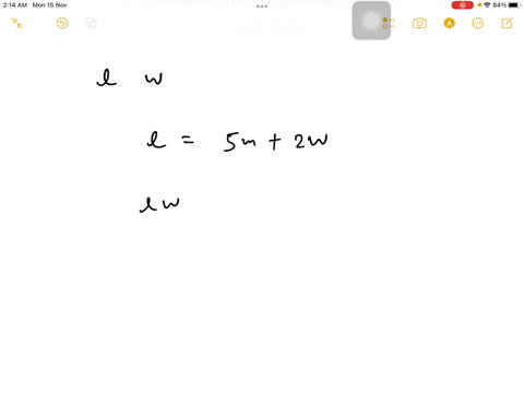 the-area-of-a-rectangle-is-42-m2-and-the-length-of-the-rectangle-is-5-m-more-than-twice-the-width-find-the-dimensions-of-the-rectangle-length-width-95592
